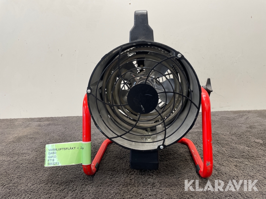 Varmluftsfläkt Garo FT19