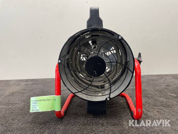 Varmluftsfläkt Garo FT19