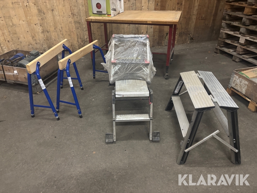 Bockar och trappstegar 5 st