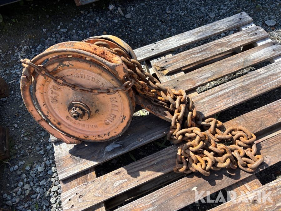 Kättingtelf Malcus 1 1/2 ton