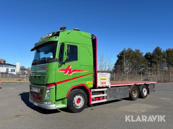 Flakbil Volvo FH 62 TR