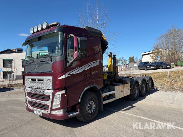 Kranväxlare Volvo FH 540 8X4 med Palfinger PK27001 EH