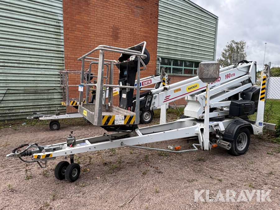 Släpvagnslift Dino 160 XTB