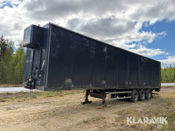 Skåptrailer HRD NTL öppningsbar sida
