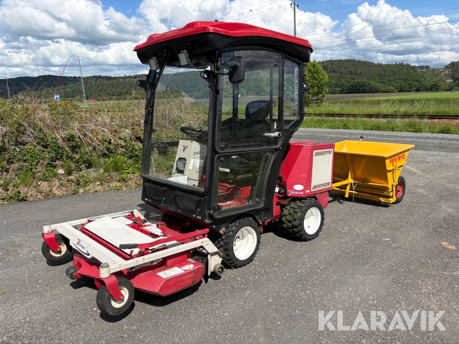 Redskapsbärare Ventrac 3400Y med 4 redskap