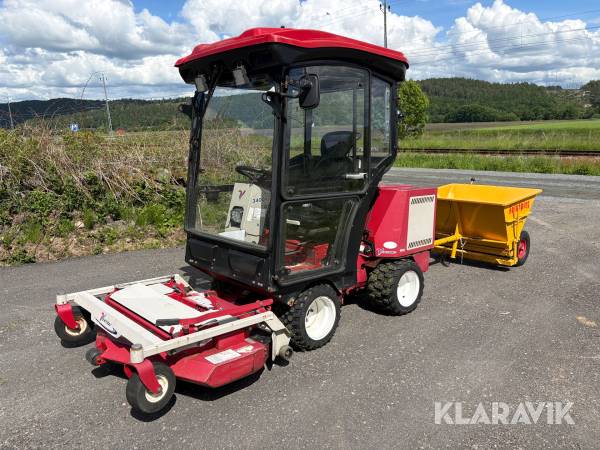 Redskapsbärare Ventrac 3400Y med 4 redskap