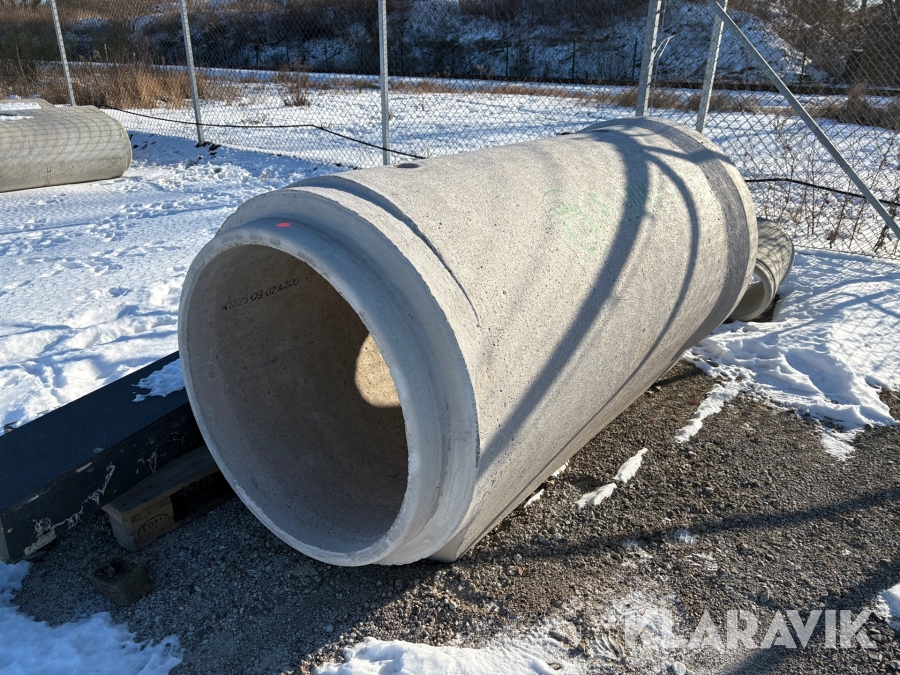Betongrör 2 st S:T Eriks 800 mm