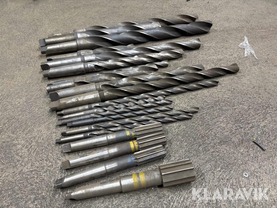 Borrar & fräsverktyg – 20 st i blandade storlekar