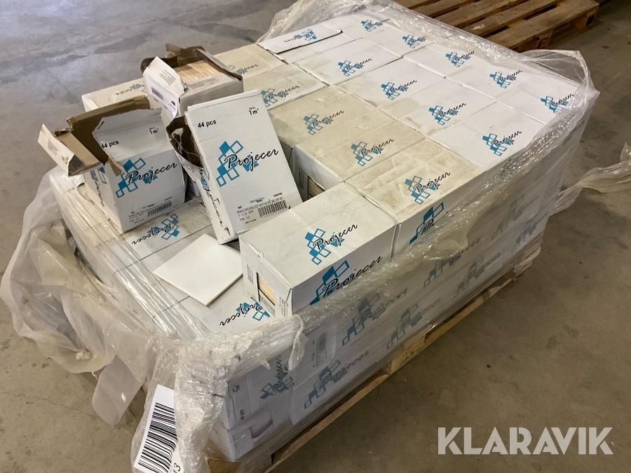 Kakel Projecer Branco brilho/glossy white/blanc brillant 000 150x150x5,5 mm. ca 65 m2