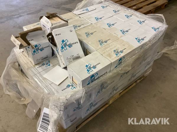 Kakel Projecer Branco brilho/glossy white/blanc brillant 000 150x150x5,5 mm. ca 65 m2