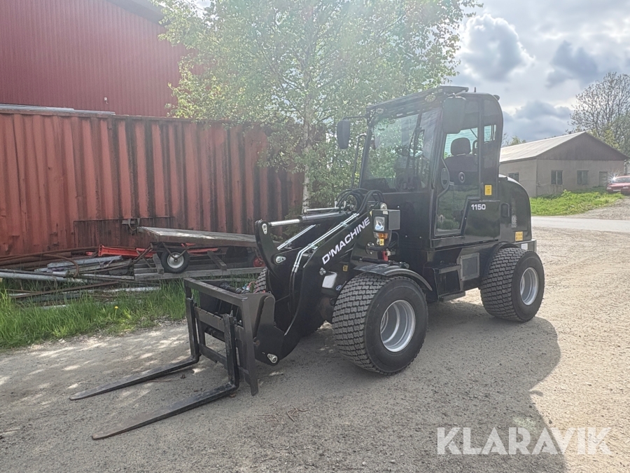 Hjullastare D'Machine 1150