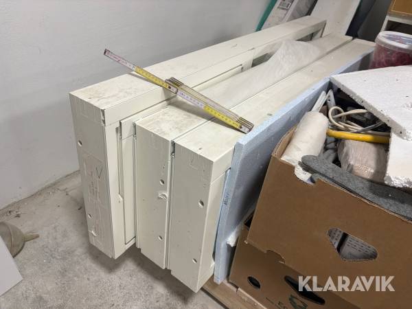 Fönster 3-glas 3 st Trä & aluminium