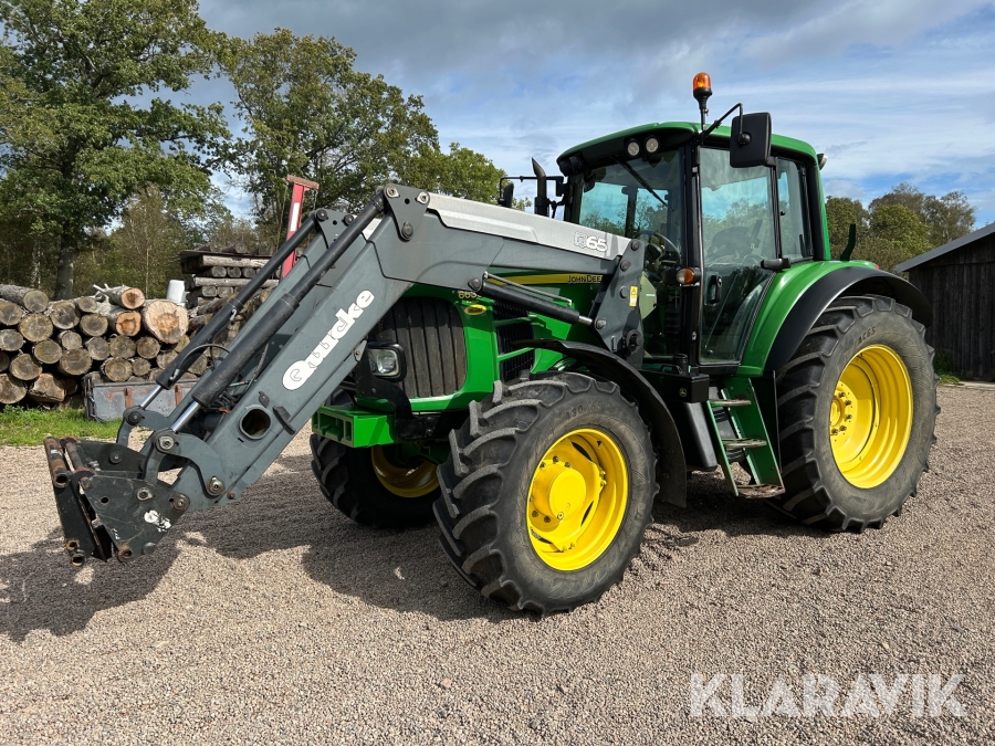 Traktor John Deere 6630 Premium med frontlastare