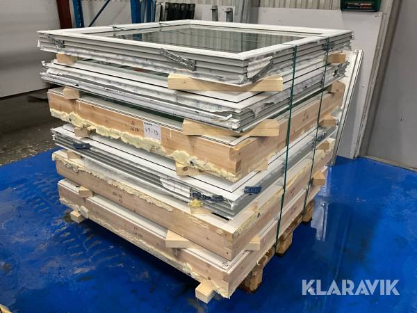 Plastfönster / träfönster 6 st