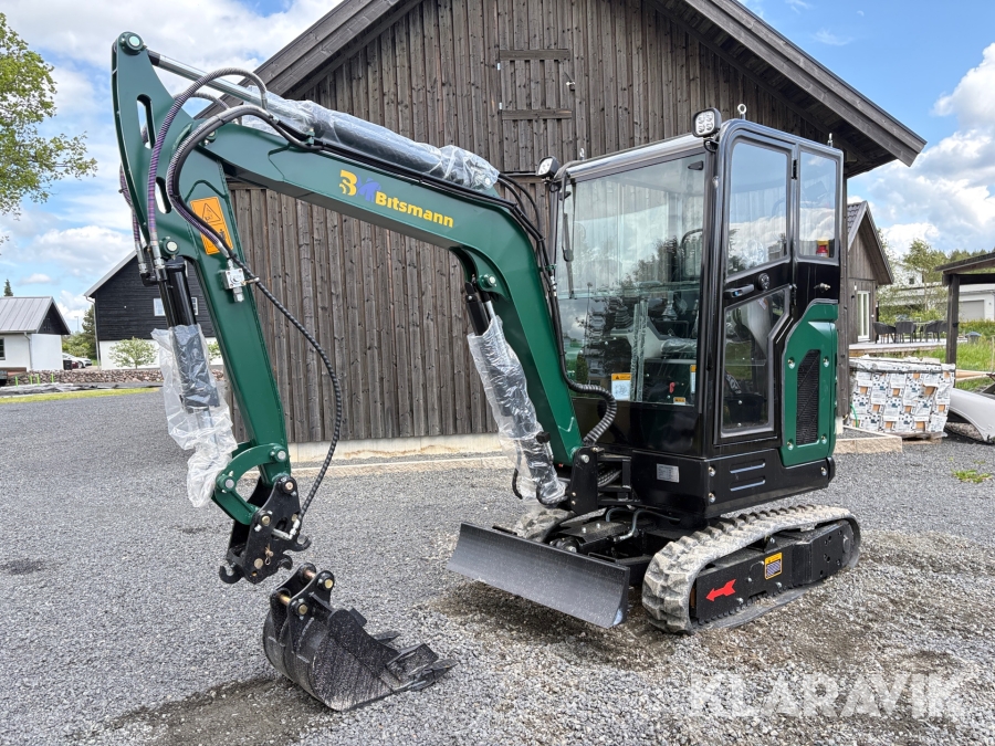 Grävmaskin Bitsmann BSM25 med Kubotamotor