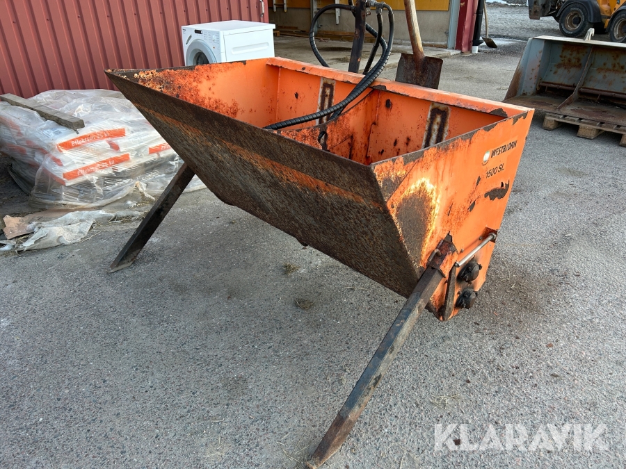 Sandspridare Hydromann 1500 SL Trima/trepunkt