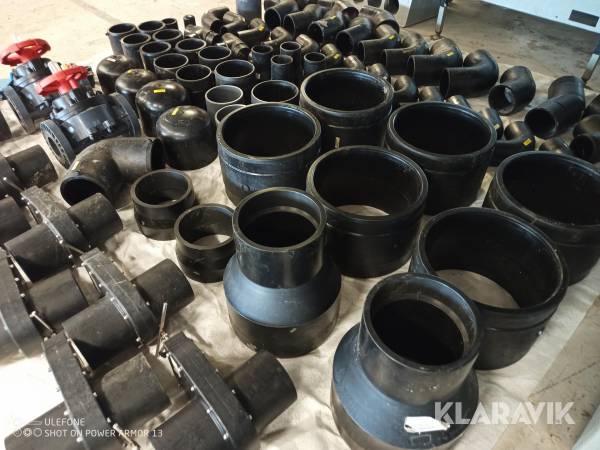 PE100-RC Rördelar, Fittings, reduceringar och specialdelar