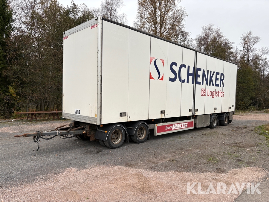 Skåpsläp Limetec Vpu438