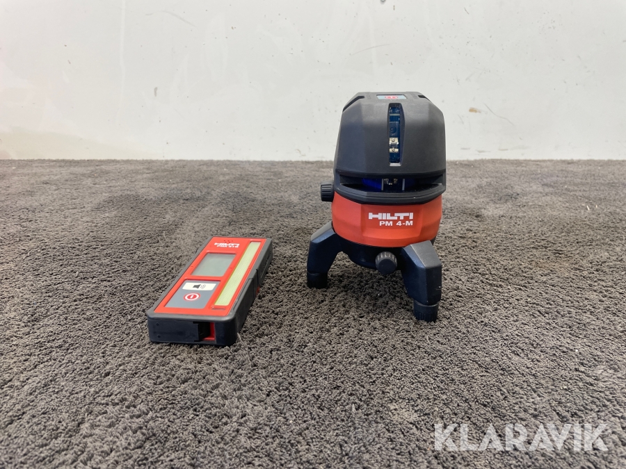 Punkt&linjelaser röd Hilti PM 4-M, PMA 31G