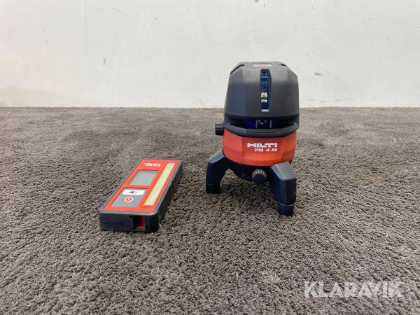 Punkt&linjelaser röd Hilti PM 4-M, PMA 31G