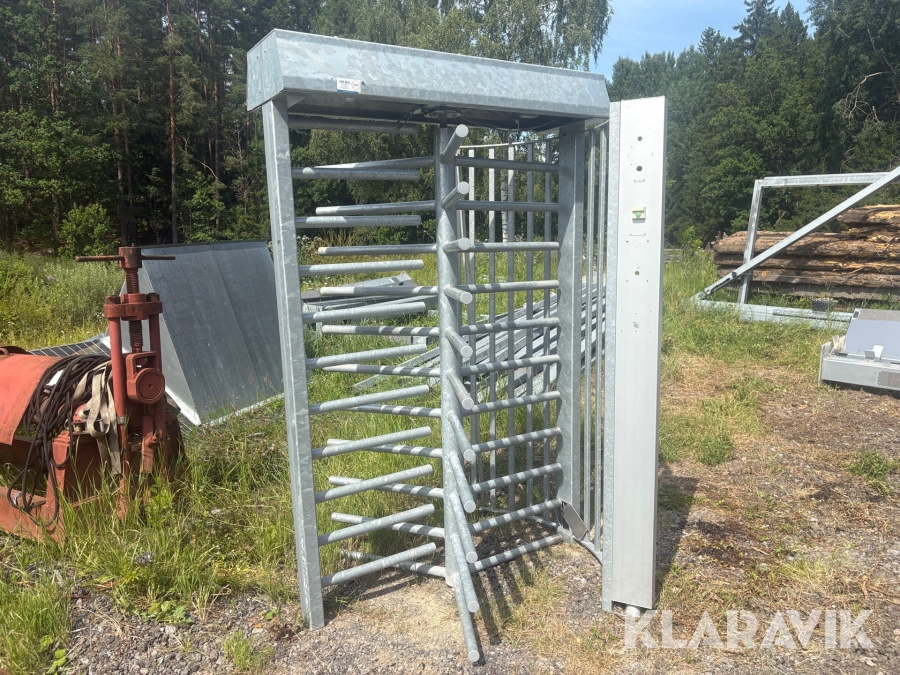 Rotationsgrind med takdel Heda samt gånggrind