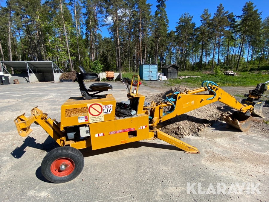 Grävmaskin Mini Gigant GS 210 elektrisk