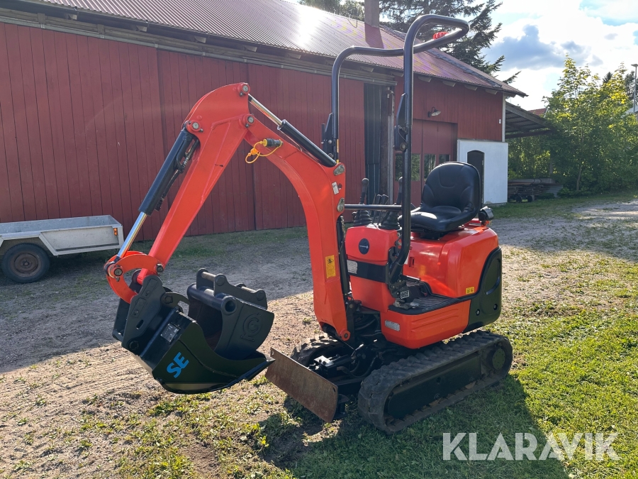 Minigrävare Kubota K008-3