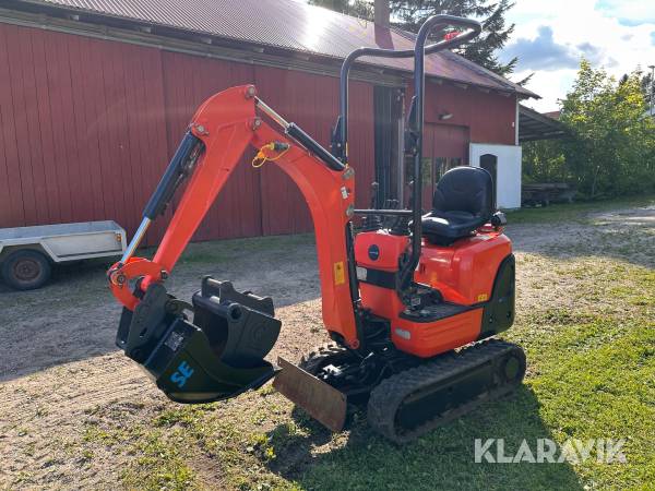 Minigrävare Kubota K008-3