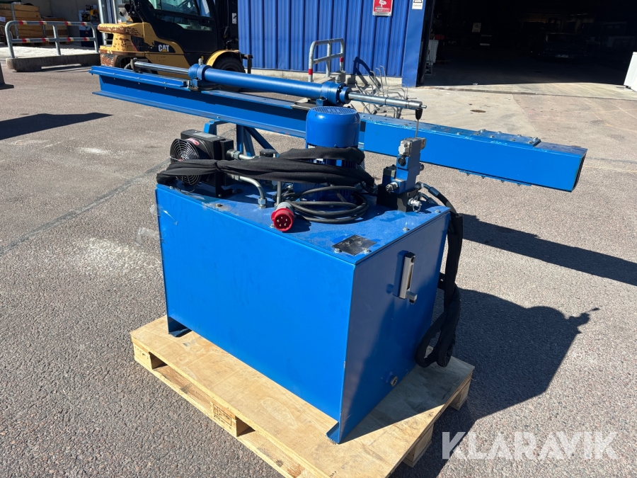 Balk Rexroth med hydraulverk och hydraulkolv