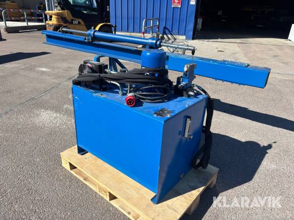 Balk Rexroth med hydraulverk och hydraulkolv