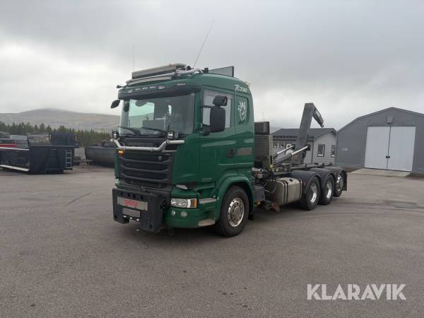 Lastväxlare Scania R730 8x4 med snabblås 