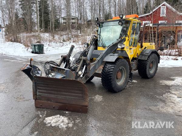 Hjullastare Wille 655 V med vikplog