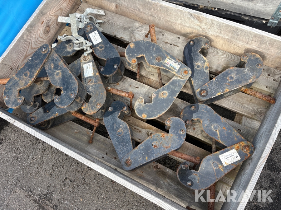 Balkklämma PowerTex 3ton 8st