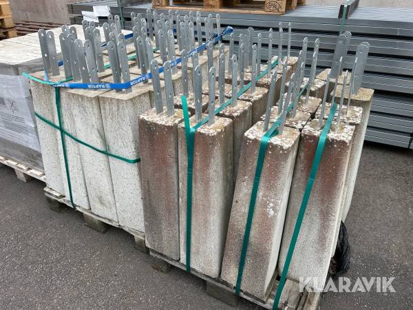 Plint 700 Fast stolpsko 43 st