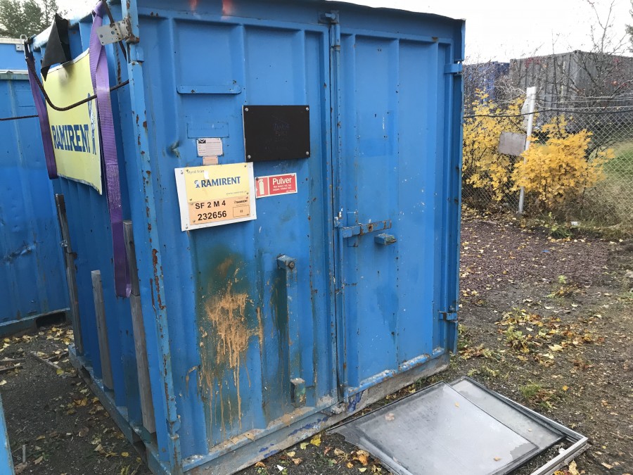 Container 8fot Isolerad