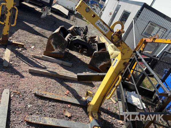 Pallyft till kran 2000 kg