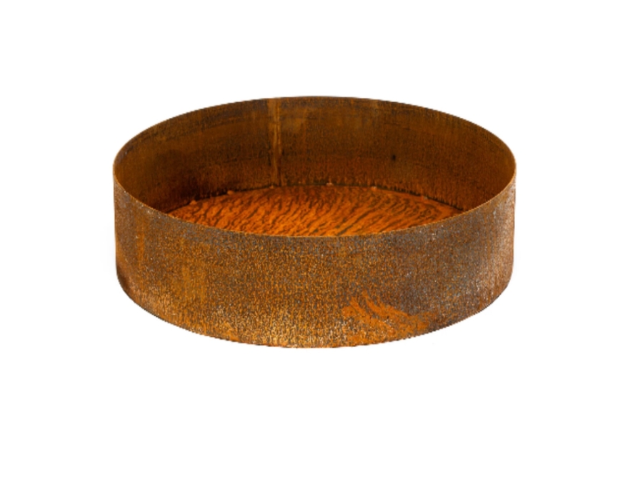 Blomkruka i cortenstål
