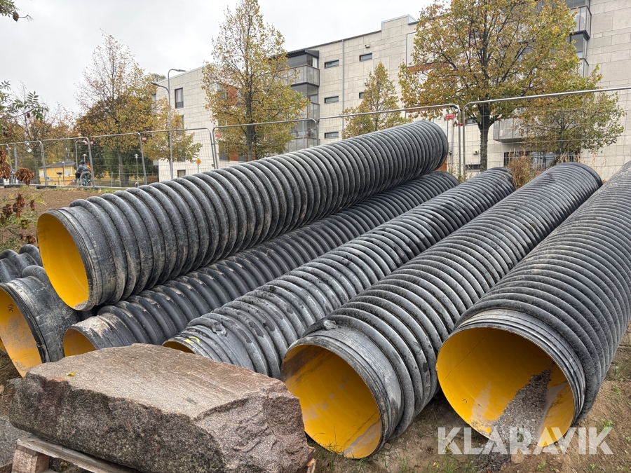 PE-rör diameter 800, 5 st