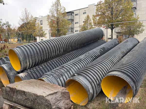 PE-rör diameter 800, 5 st