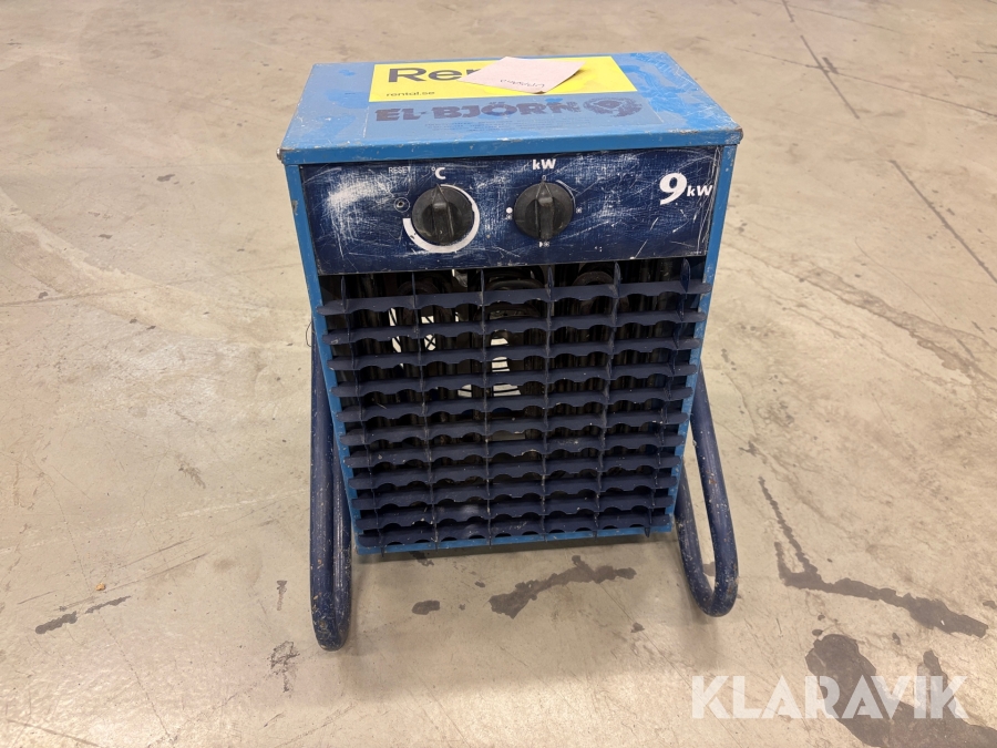 Värmefläkt El-Björn 9 KW
