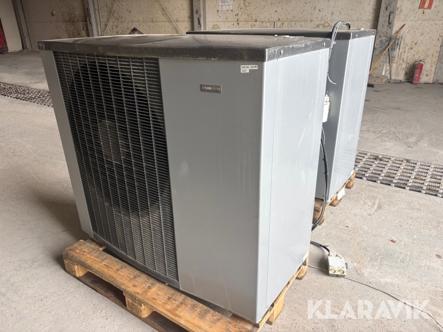 Luftvärmepumpar 2 st Nibe F2120