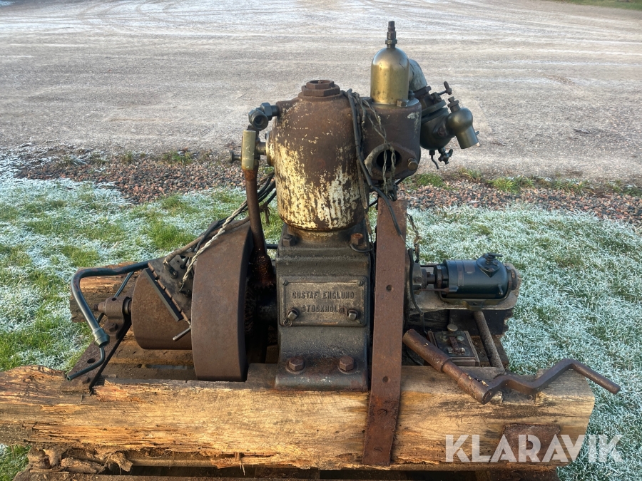 Stationär motor Gustaf Englund (Veteran)
