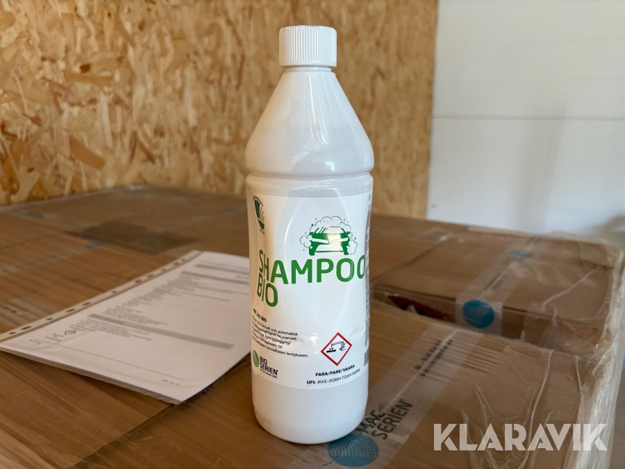 Pall med skumschampo Mac 242 BIO 480 flaskor