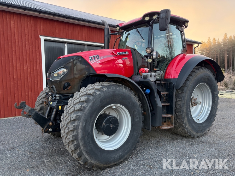Traktor Case IH Optum 270 CVX med frontlyft