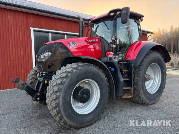 Traktor Case IH Optum 270 CVX med frontlyft