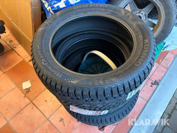 Vinterdäck kumho Wintercraft 215/55R17 4 st