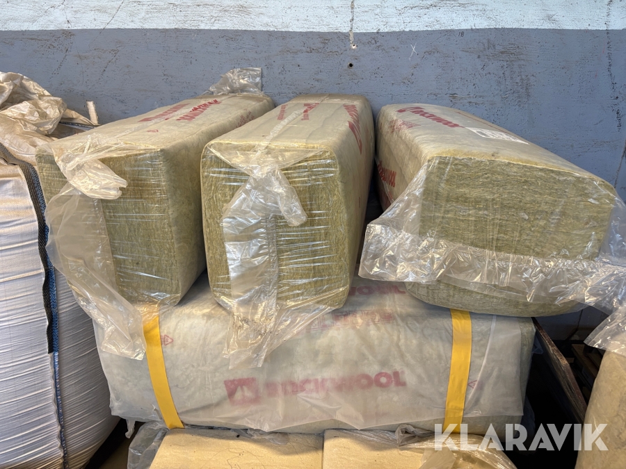 Isolering Rockwool Stålregelskiva 37 1200x455x45mm, 6st paket