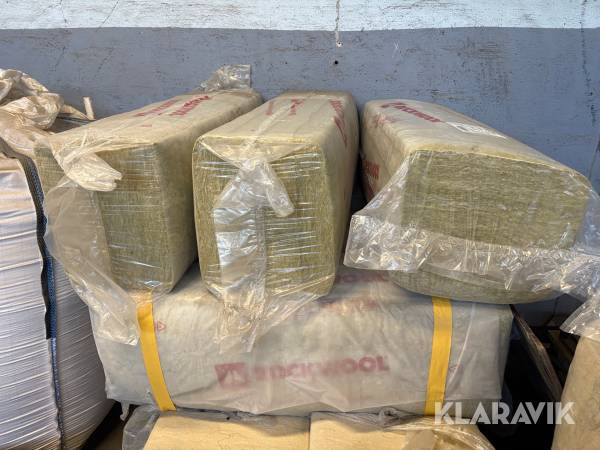 Isolering Rockwool Stålregelskiva 37 1200x455x45mm, 6st paket
