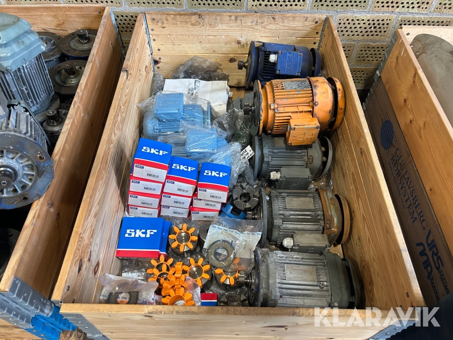 Elmotorer SEW och reservdelar