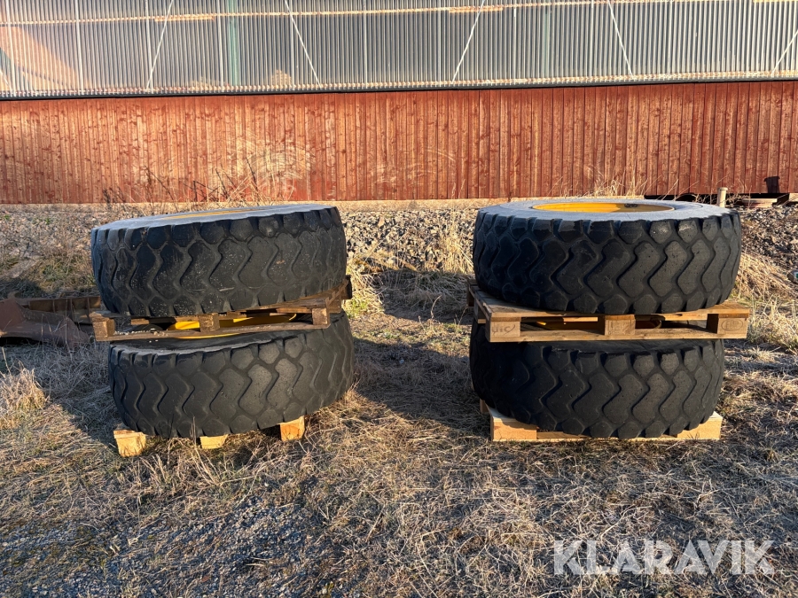 Entreprenaddäck till hjullastare Michelin 17.5 R25 4st